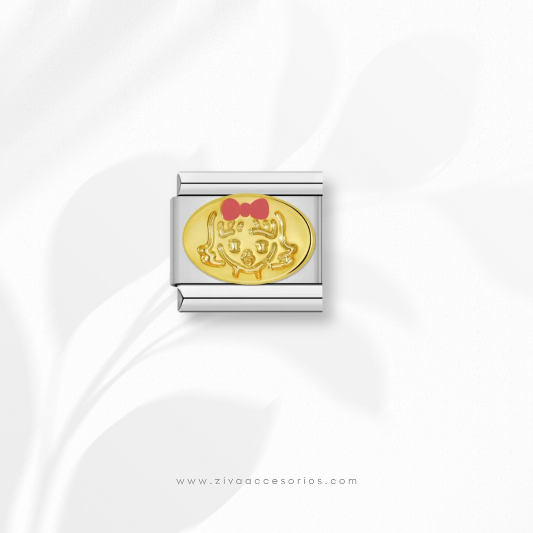 Charm Dije Niña Para Pulsera Italiana