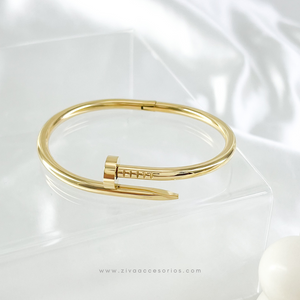 Brazalete Clavo Dorado