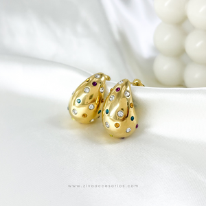 Aretes Carol Dorado