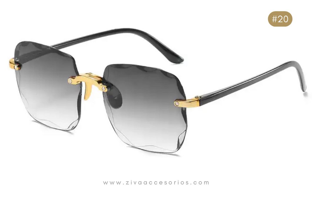 Lentes de sol sin marco shop