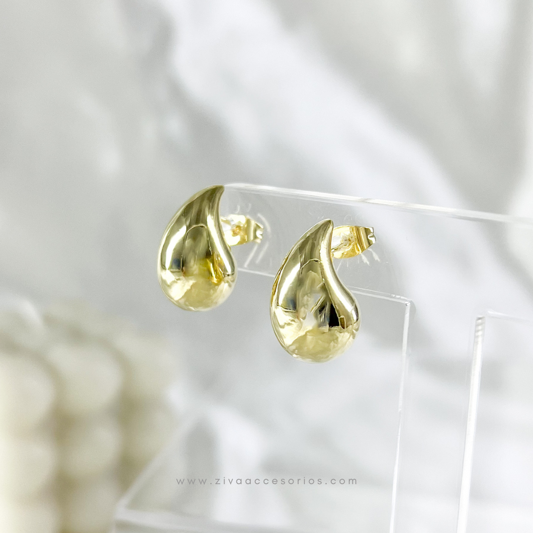 Aretes Gota CH Dorado