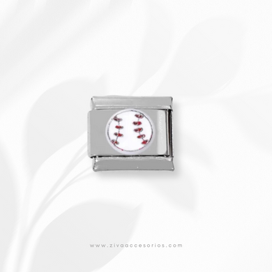 Charm Dije Pelota Beisbol Para Pulsera Italiana