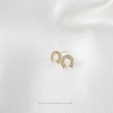 Broquel Herradura Zirconias