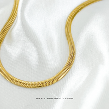 Cargar imagen en el visor de la galería, Cadena Calipso Dorado (50cm-4mm)